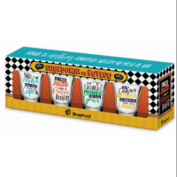 KIT COPO DOSE C/ 4UN - SABEDORIA DE BOTECO