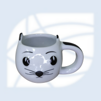 CANECA 3D GATO   