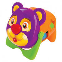 URSO TOMY - BALDINHO DIDÁTICO COM CARINHA DE URSO