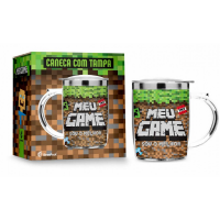 CANECA PLÁSTICA INOX SW - MEU GAME MINE