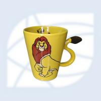 CANECA O REI LEÃO - MUFASA - AMARELA