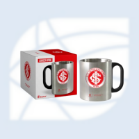 CANECA METAL INOX OFICIAL CLUB INTERNACIONAL
