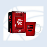 CANECA PORCELANA OFICIAL FLAMENGO - PREMIUM
