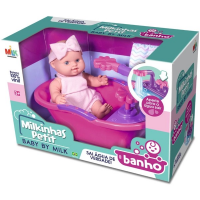 BONECA MILKINHA PETIT BANHO