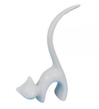 PORTA ANÉIS CARINHA GATO BRANCO