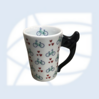 CANECA BICICLETA ALÇA MANETE