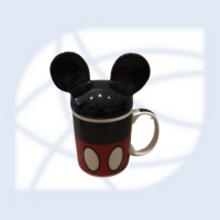 CANECA MICKEY MOUSE COM TAMPA
