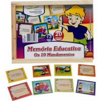 MEMÓRIA EDUCATIVA OS DEZ MANDAMENTOS