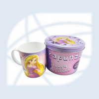 CANECA PORCELANA NA LATA RAPUNZEL – DISNEY