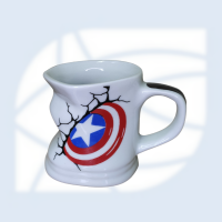 CANECA AMASSADA CAPITÃO AMÉRICA