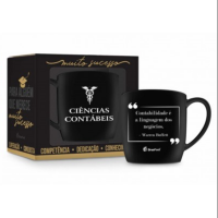 CANECA PORCELANA URBAN 360ML CURSOS - C.CONTÁBEIS