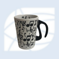 CANECA ALÇA NOTA MUSICAL  
