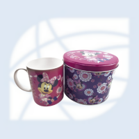 CANECA DE PORCELANA NA LATA MINNIE - DISNEY