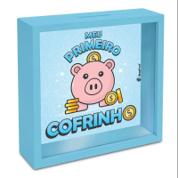 QUADRO COFRE - PRIMEIRO COFRINHO AZUL