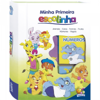 LIVRO – MINHA PRIMEIRA ESCOLINHA (MALETINHA) - KIT C/06 UND