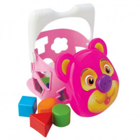 URSO TOMY - BALDINHO DIDÁTICO COM CARINHA DE URSO