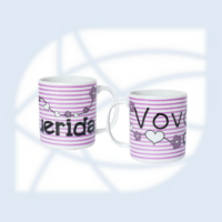 CANECA - VOVÓ QUERIDA (ROXO) 