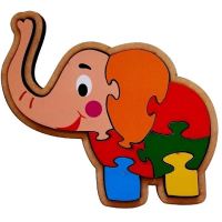 QUEBRA CABEÇA ELEFANTE
