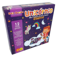 MEU PRIMEIRO QUEBRA CABEÇA GIGANTE UNICÓRNIO