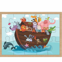 QUEBRA – CABEÇA DESENHOS ARCA DE NOÉ