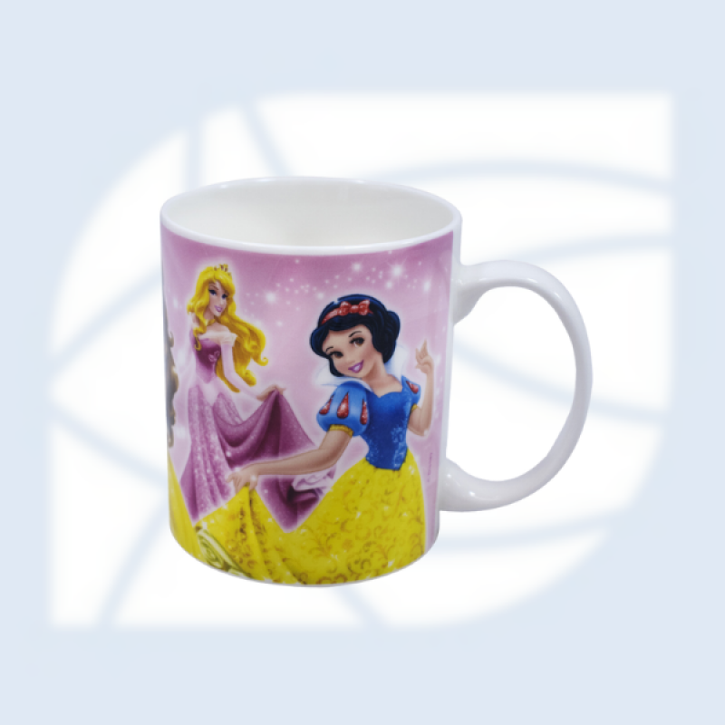 CANECA DE PORCELANA NA LATA PRINCESAS – DISNEY