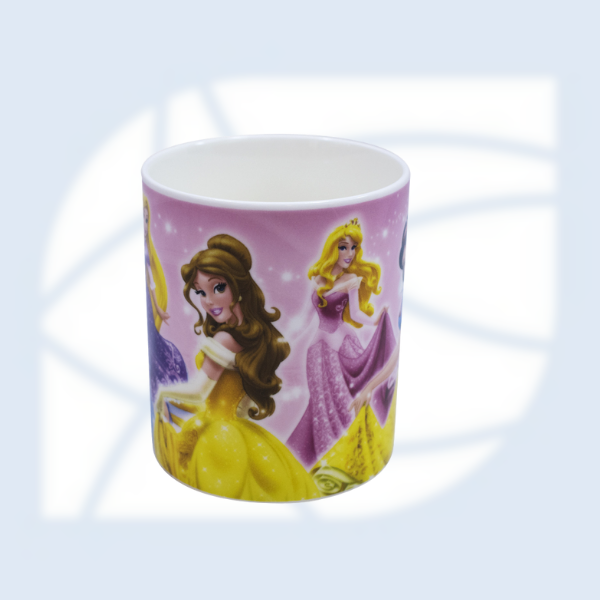 CANECA DE PORCELANA NA LATA PRINCESAS – DISNEY