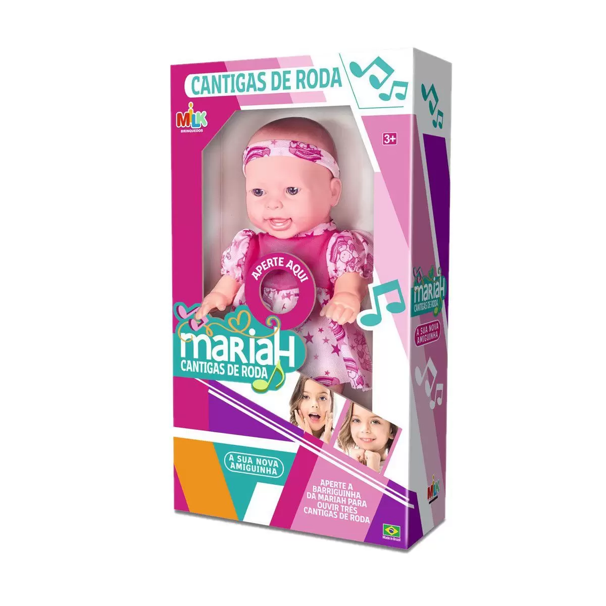 BONECA MARIAH CANTIGAS DE RODA
