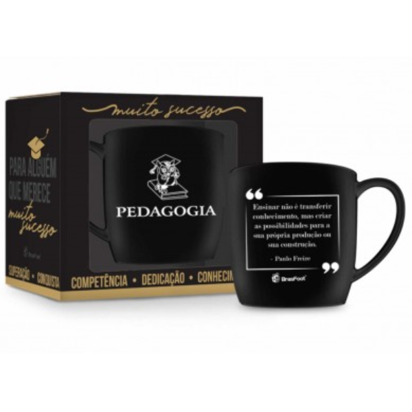 CANECA PORCELANA URBAN 360ML CURSOS – PEDAGOGIA