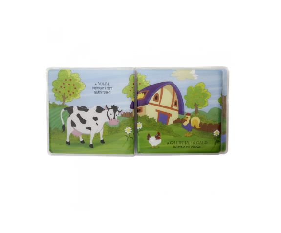 LIVRO DE BANHO: ANIMAIS DA FAZENDA