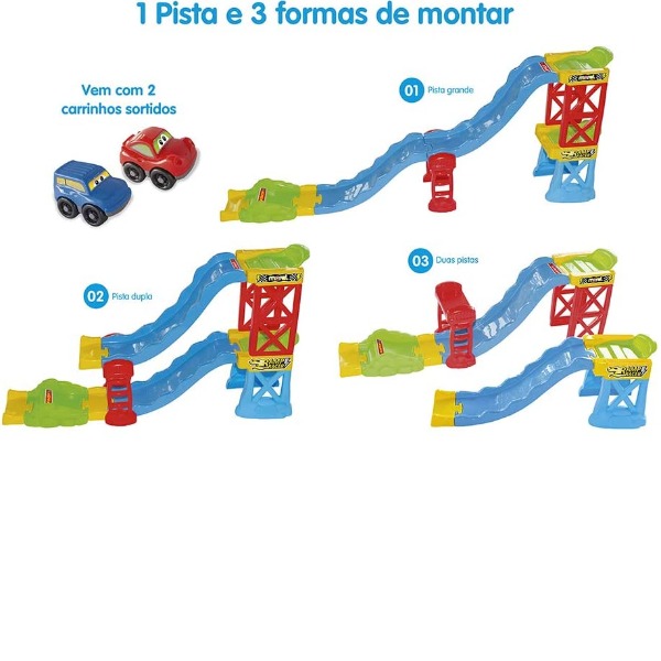 PISTA DE CARRINHO RAMP RACER MARAL