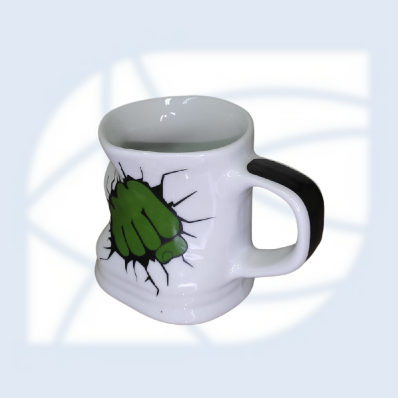 CANECA AMASSADA HULK 