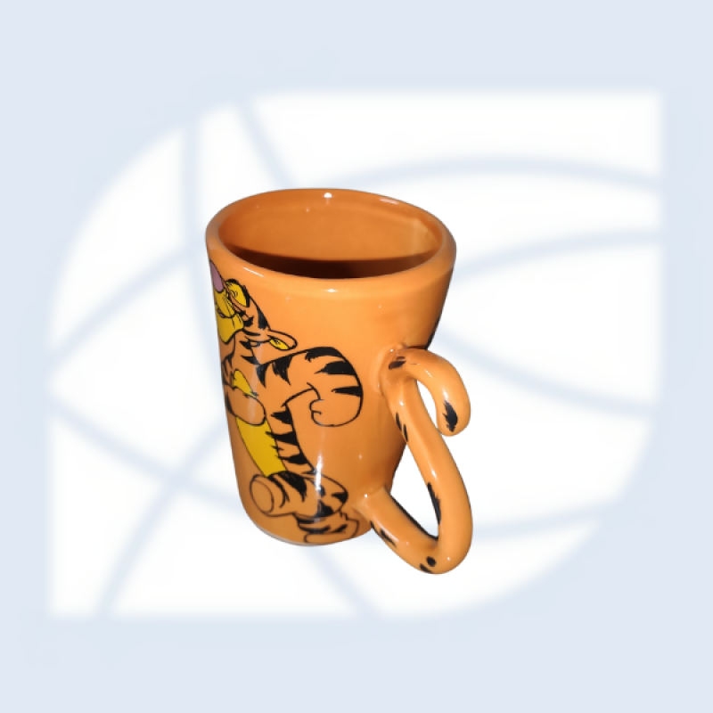    CANECA PORCELANA TIGRÃO