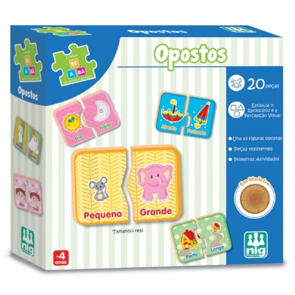 OPOSTOS - COLEÇÃO BE-A-BÁ 
