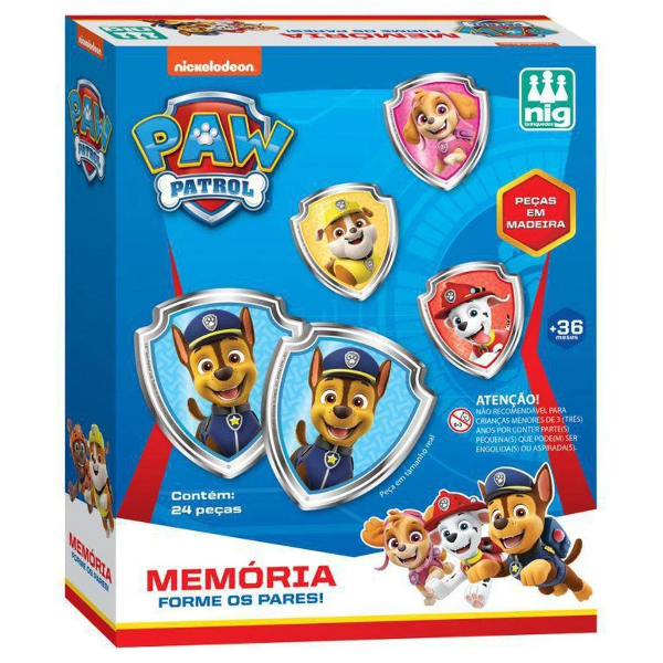 JOGO DA MEMÓRIA PATRULHA CANINA