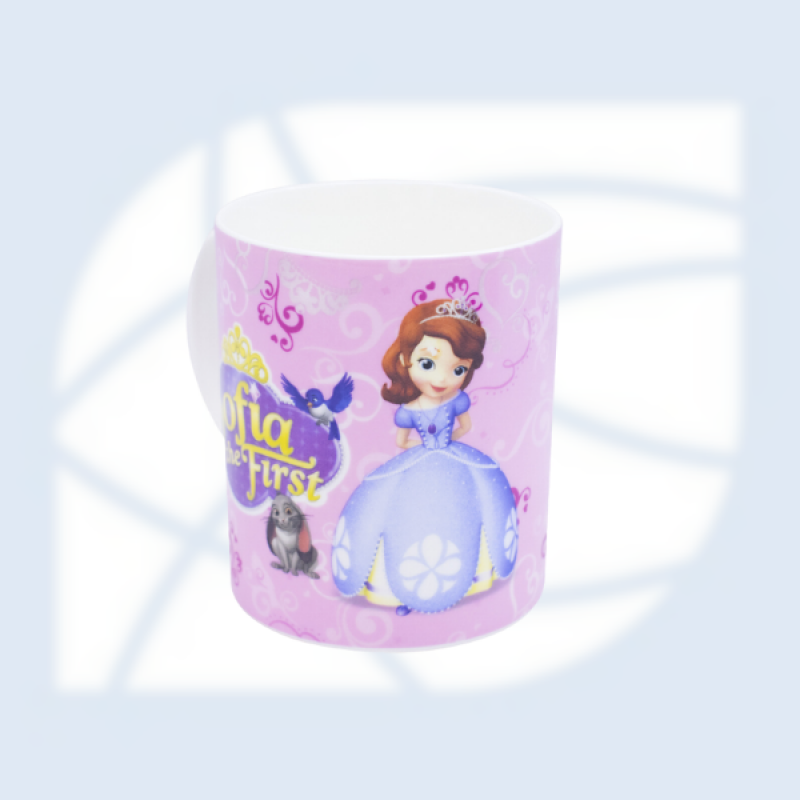  CANECA DE PORCELANA NA LATA PRINCESINHA SOFIA - DISNEY