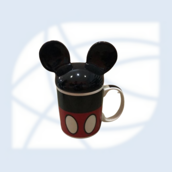 CANECA MICKEY MOUSE COM TAMPA