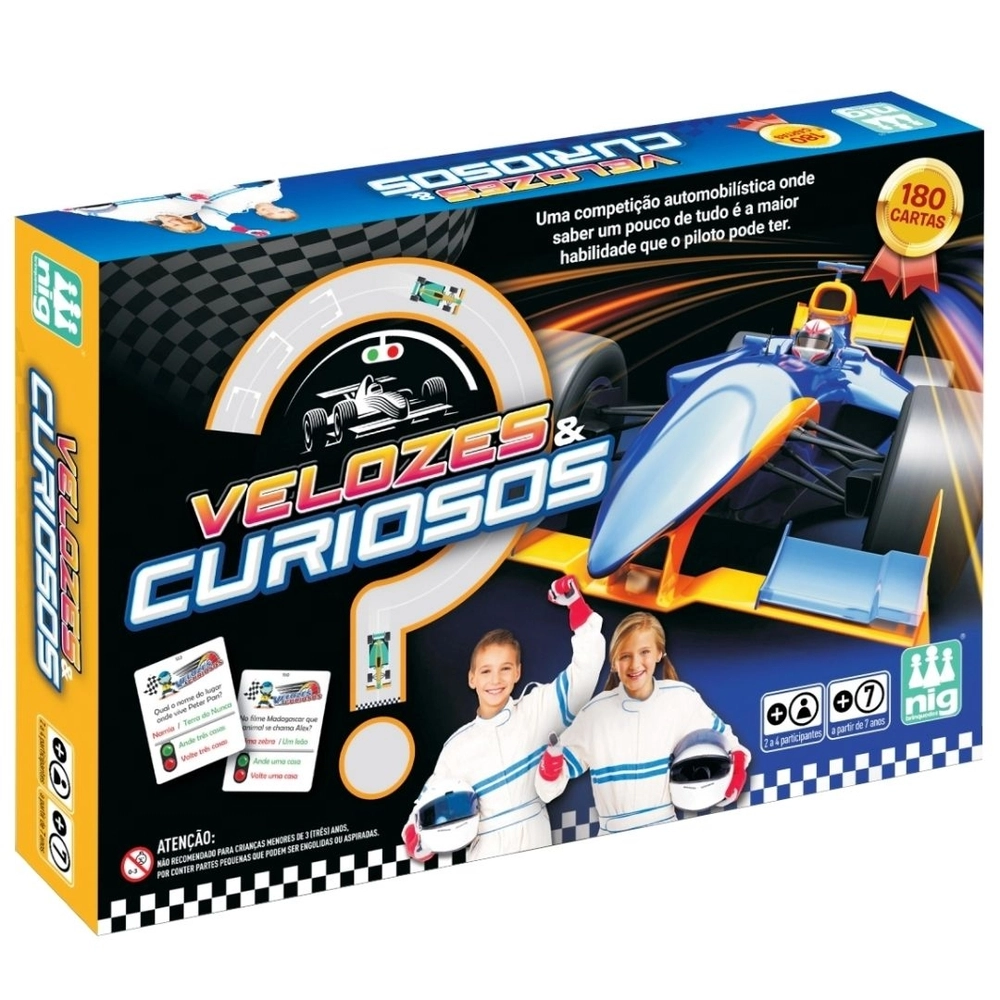 JOGO VELOZES E CURIOSOS