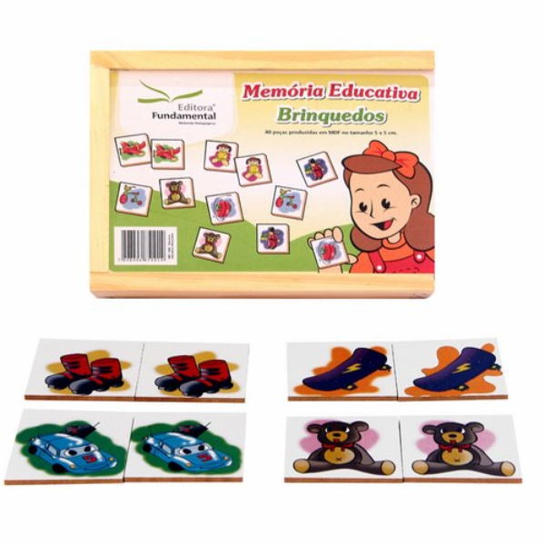 MEMÓRIA EDUCATIVA BRINQUEDOS