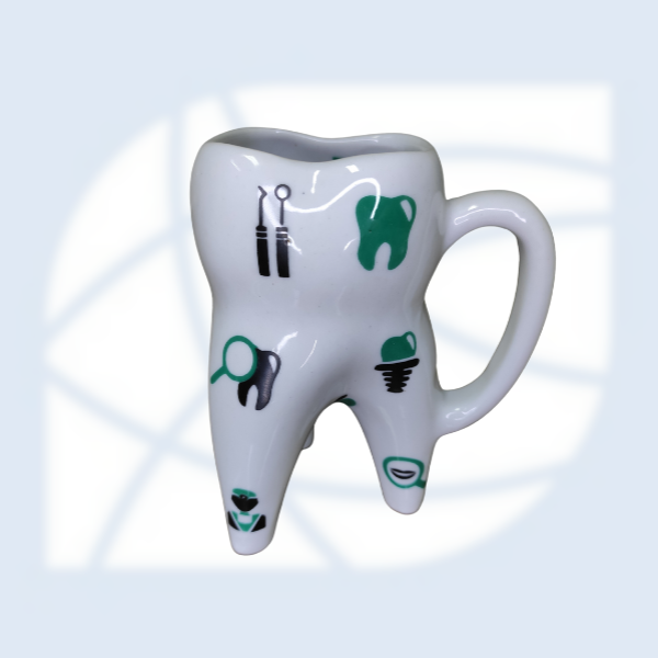 CANECA 3D DENTE MOLAR   