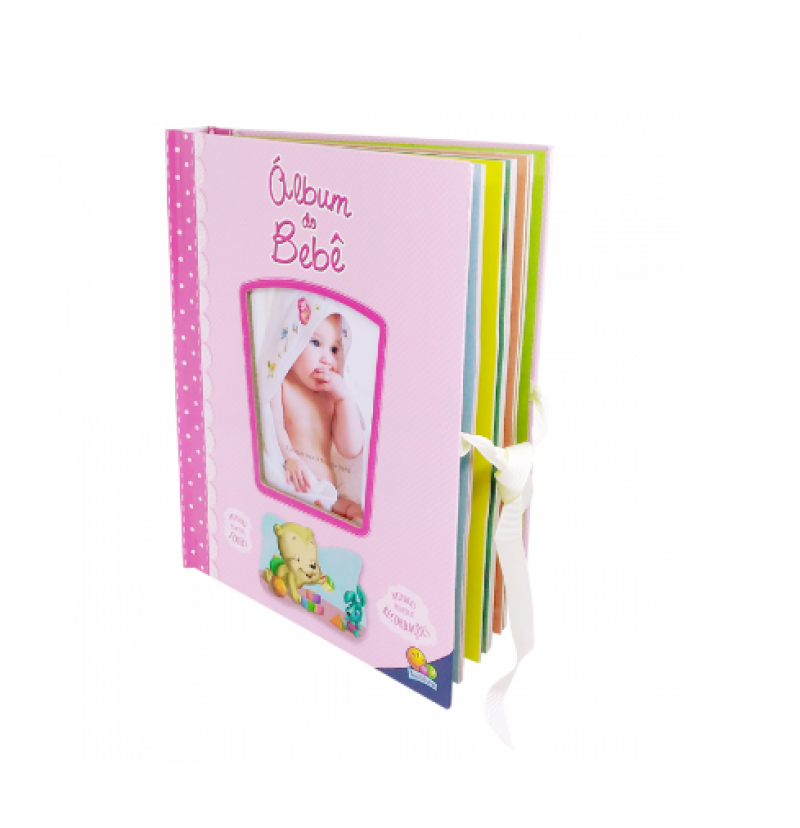 ALBUM DO BEBÊ ROSA