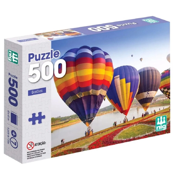 PUZZLE - QUEBRA CABEÇA BALÕES - 500 PEÇAS