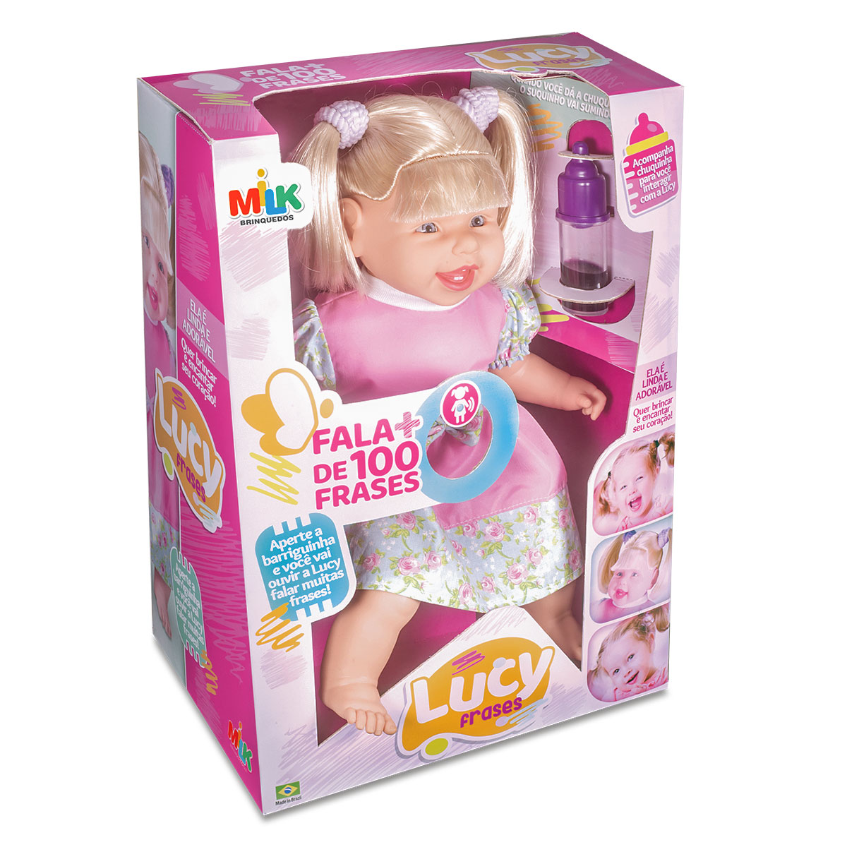 BONECA LUCY – FALA + DE 100 FRASES