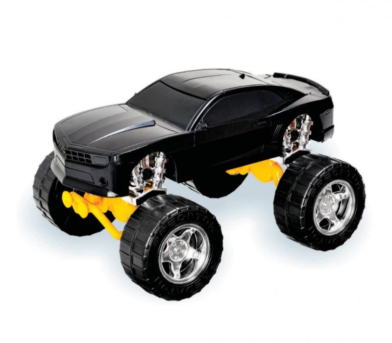BONECO CYBERCOP PREDATOR 42 CM + CARRO MONSTER TRUCK