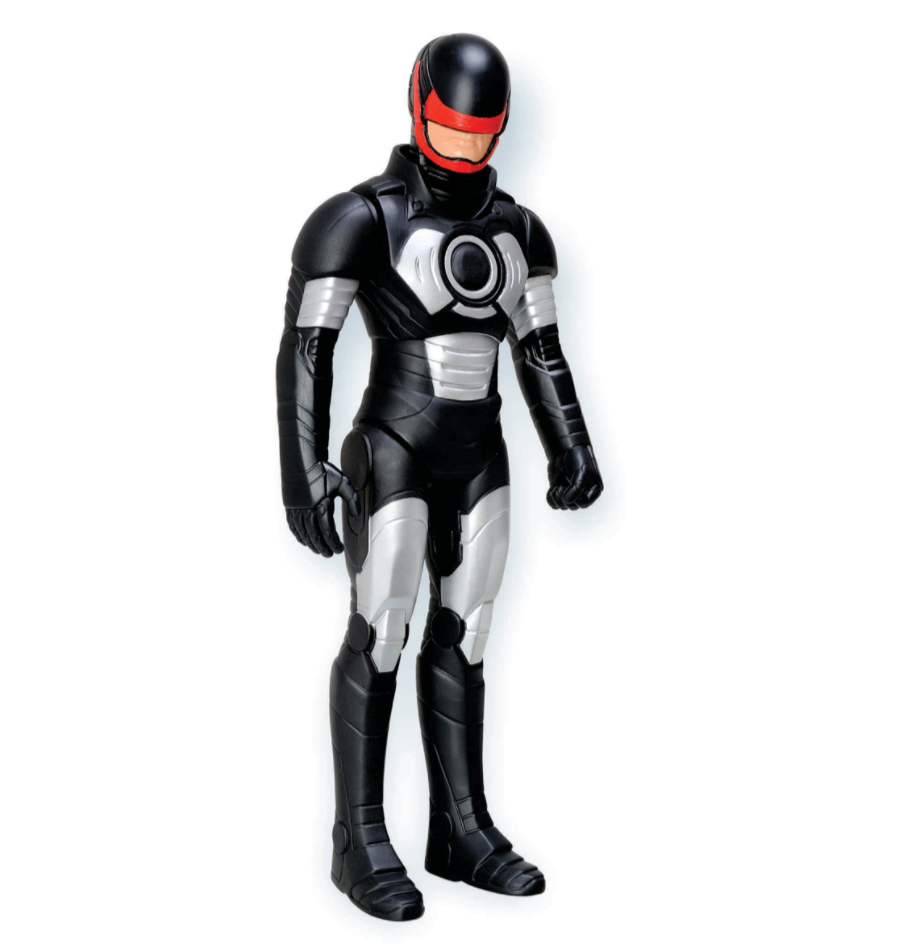 BONECO CYBERCOP PREDATOR 42 CM + CARRO MONSTER TRUCK