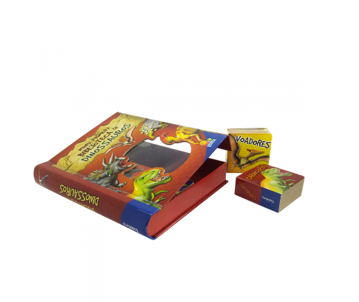 MINHA PRIMEIRA BIBLIOTECA DE DINOSSAUROS: BOX C/ 06 UNIDADES