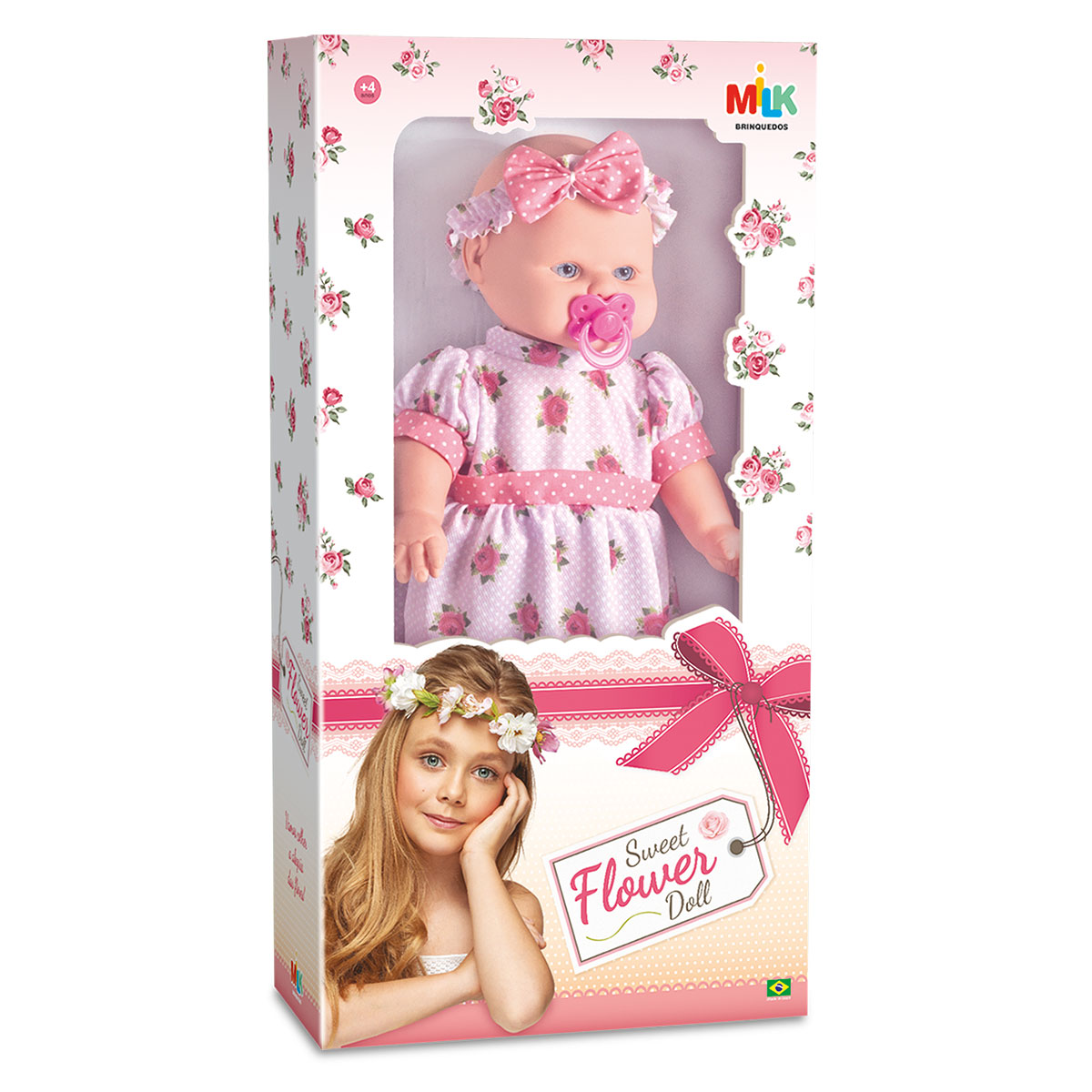 BONECA SWEET FLOWER DOLL