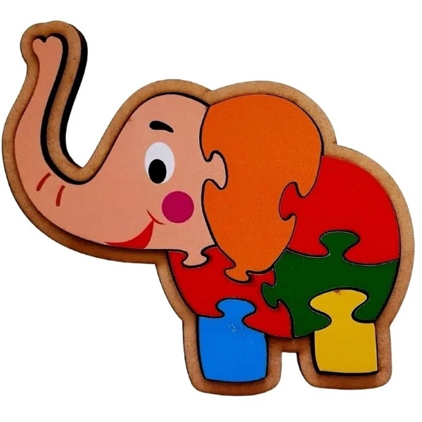 QUEBRA CABEÇA ELEFANTE