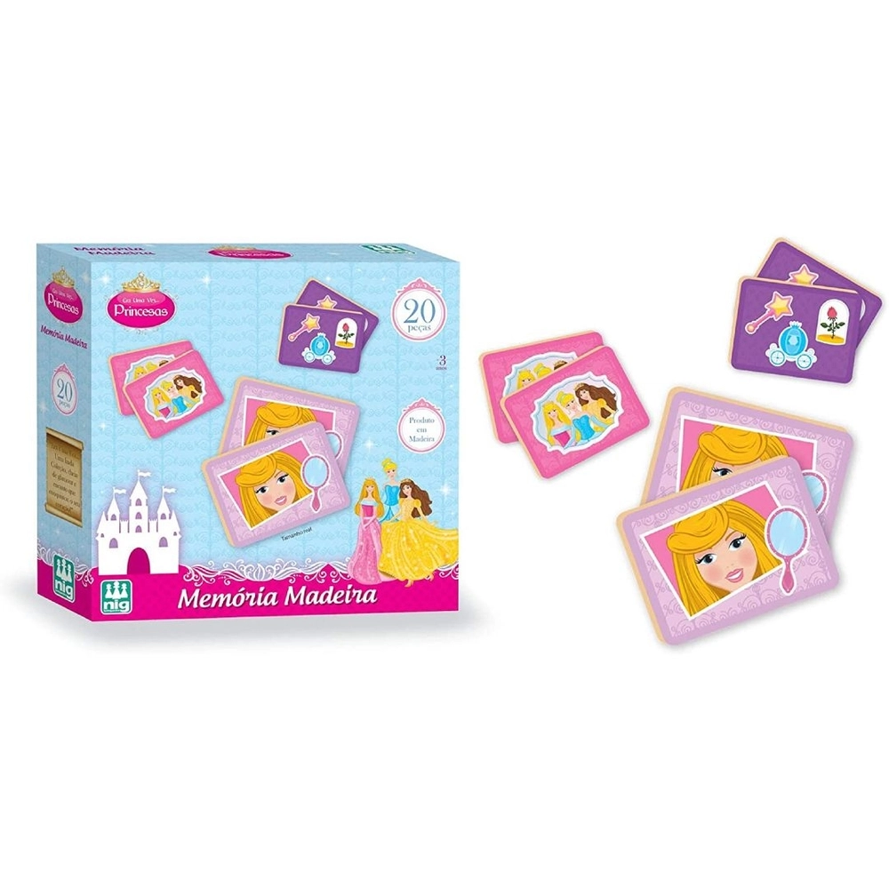 JOGO DA MEMÓRIA PRINCESAS