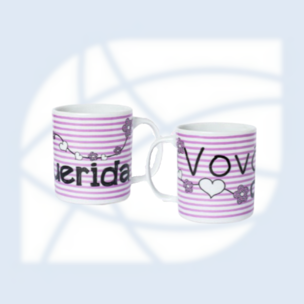 CANECA - VOVÓ QUERIDA (ROXO) 