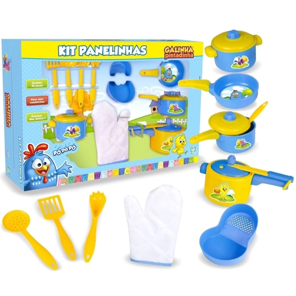 KIT PANELINHAS GALINHA PINTADINHA